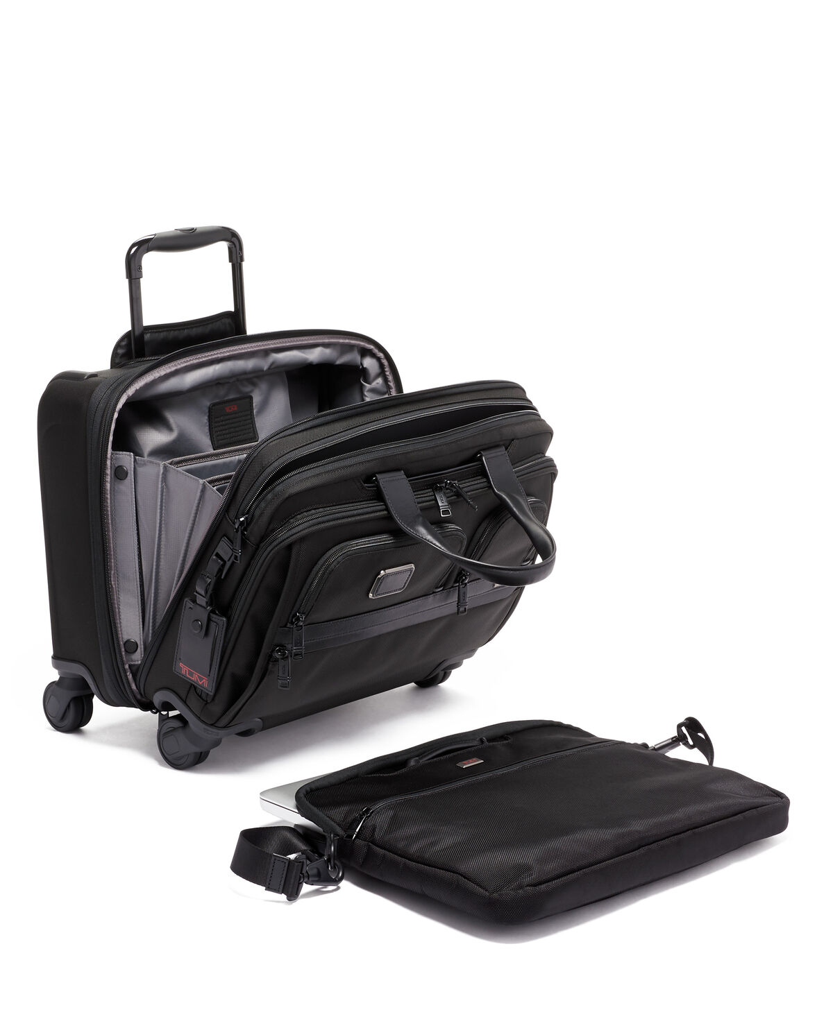 Alpha Business &ndash; Deluxe Laptop Expandable Wheeled Brief