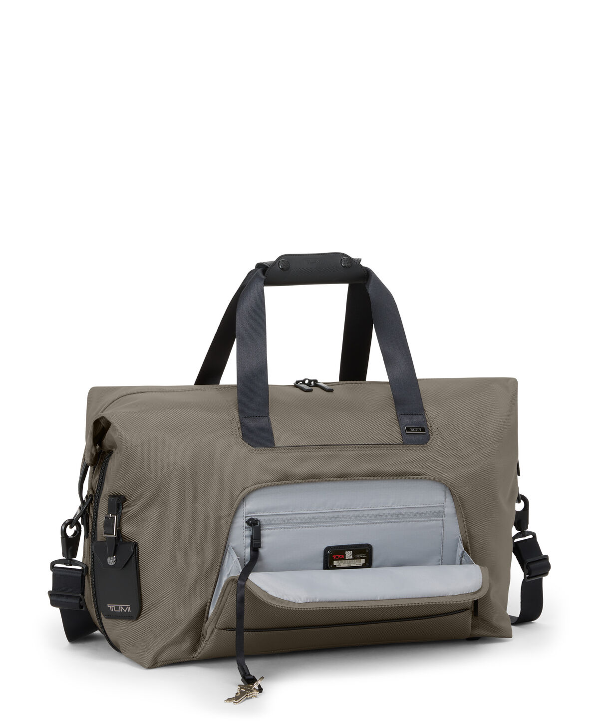 Alpha Doppelt erweiterbare Reisetasche