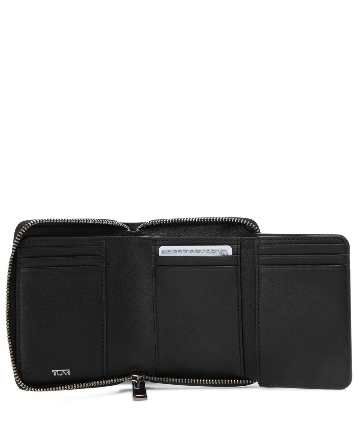 Belden Trifold Zip-Around Wallet
